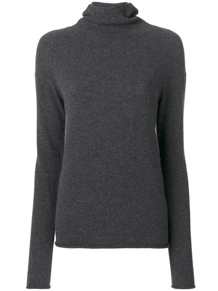 Lost & Found Ria Dunn Turtleneck Jumper - Grey