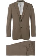 Z Zegna - Two-piece Suit - Men - Cotton/acetate/viscose - 52, Brown, Cotton/acetate/viscose
