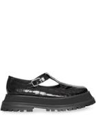 Burberry Patent Leather T-bar Shoes - Black