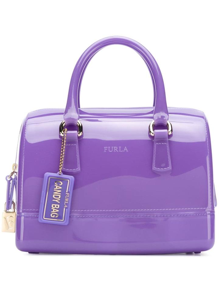 Furla Candy Tote Bag - Purple