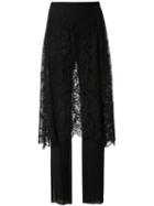 Goen.j Layered Chiffon Trousers - Black