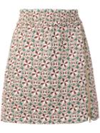 Nº21 Jacquard Mini Skirt - Pink