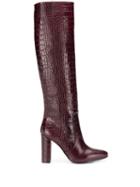Via Roma 15 Knee-length Boots - Red