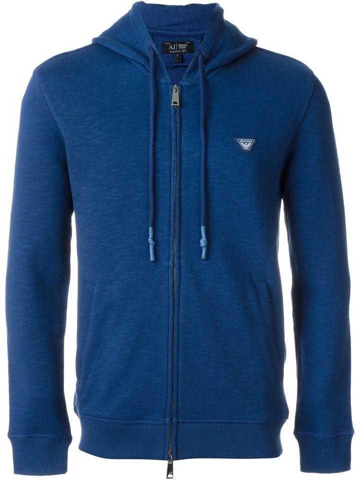 Armani Jeans Zip Up Hoodie