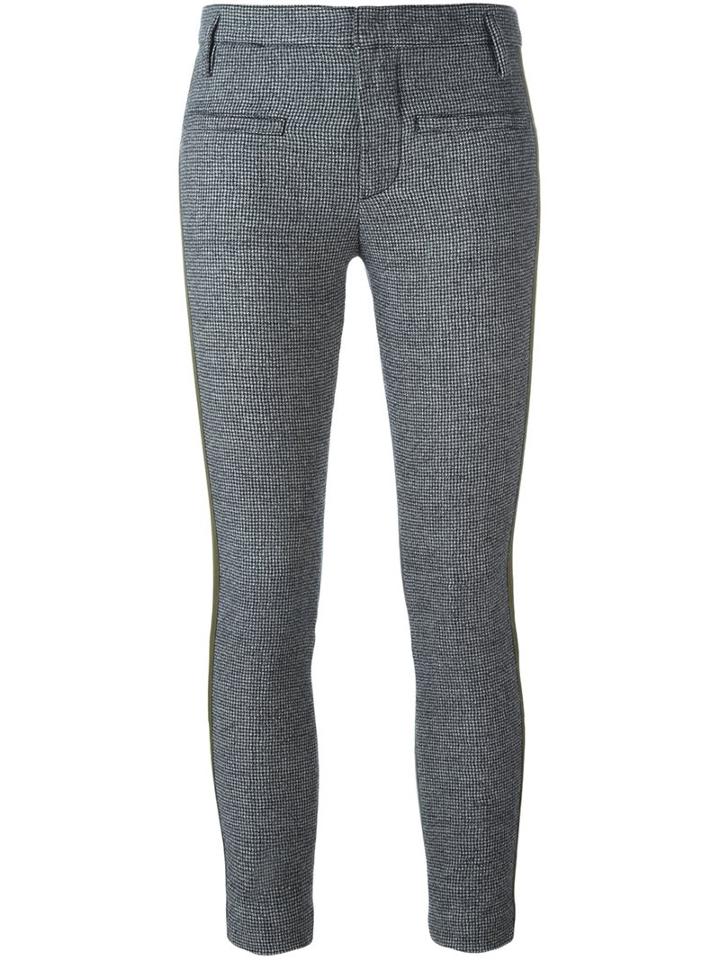 Haider Ackermann Houndstooth Pattern Patchwork Pants