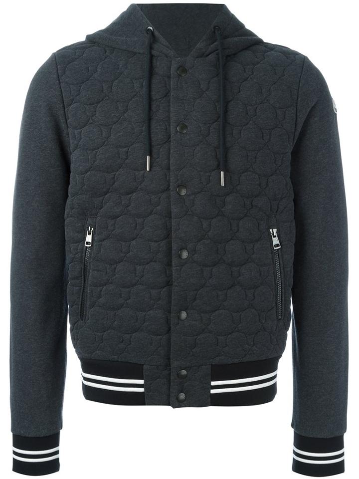 Moncler Logo Quilted Hoodie