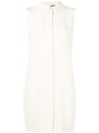 Tony Cohen - Fitted Dress - Women - Silk - 40, Women's, Nude/neutrals, Silk