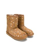 Ugg Australia Kids Star Printed Ugg Boots - Neutrals