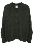 Wooyoungmi V-neck Sweater - Grey