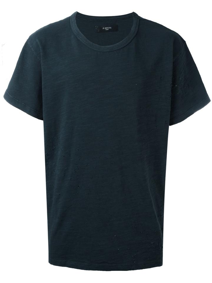 Amiri Distressed T-shirt - Black