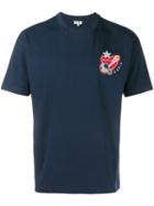 Kenzo Crew Neck T-shirt, Men's, Size: Small, Blue, Cotton