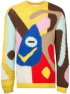 Walter Van Beirendonck Pre-owned Abstract Knitted Jumper - Multicolour