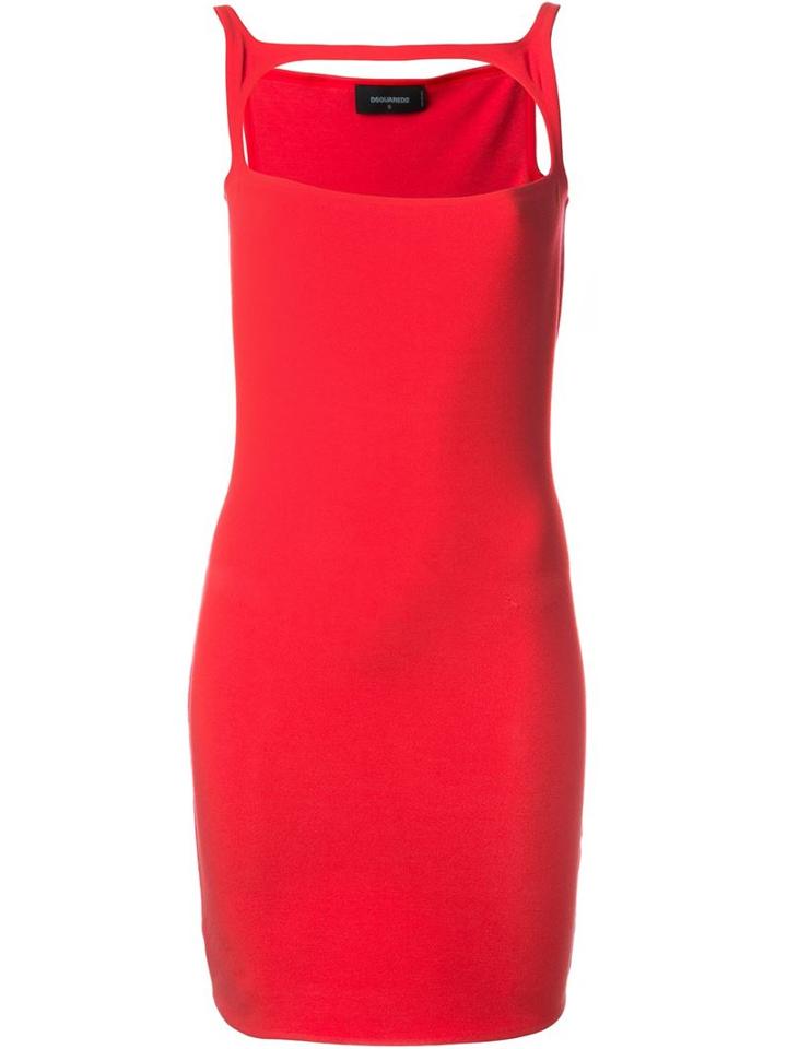 Dsquared2 Open Chest Mini Dress