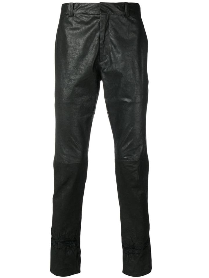 Haider Ackermann Tapered Panelled Trousers - Black