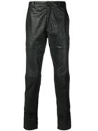 Haider Ackermann Tapered Panelled Trousers - Black