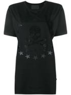 Philipp Plein Gemstone Skull T-shirt - Black