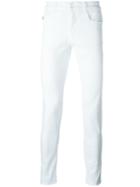 Love Moschino Skinny Jeans, Men's, Size: 36, White, Cotton/polyester/spandex/elastane