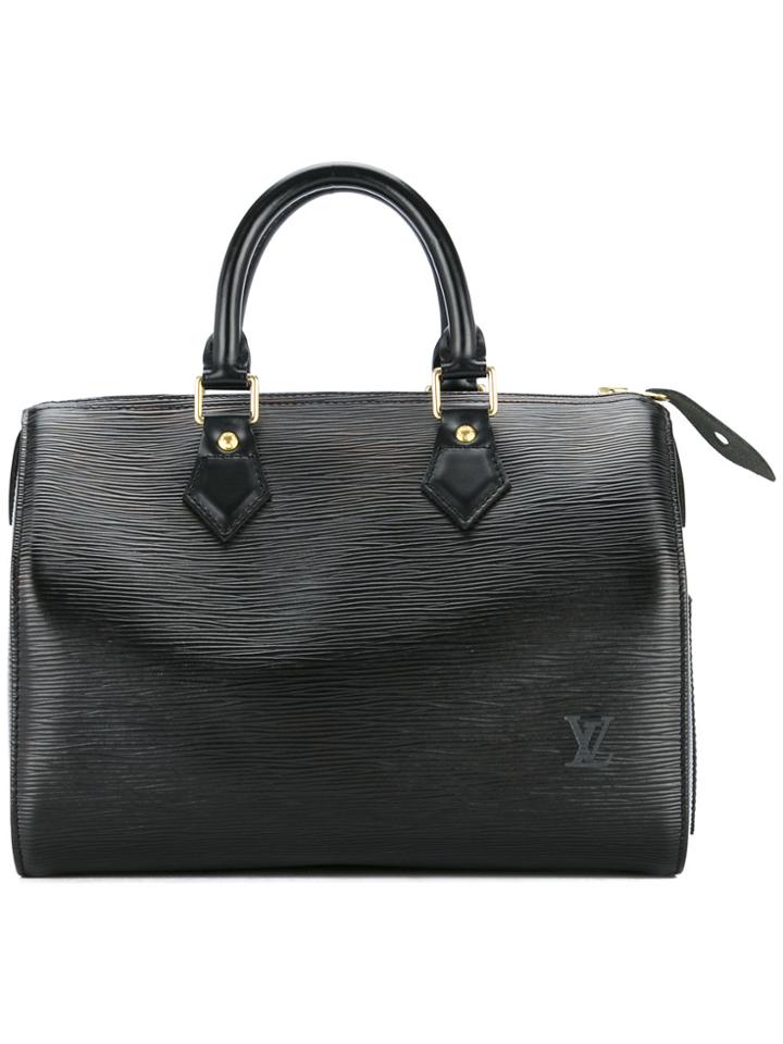 Louis Vuitton Vintage Speedy 25 Tote - Black