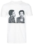 Ih Nom Uh Nit Jimi Hendrix Mugshot T-shirt - White