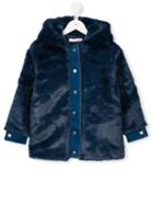 Stella Mccartney Kids 'treasure' Faux Fur Coat, Girl's, Size: 10 Yrs, Blue