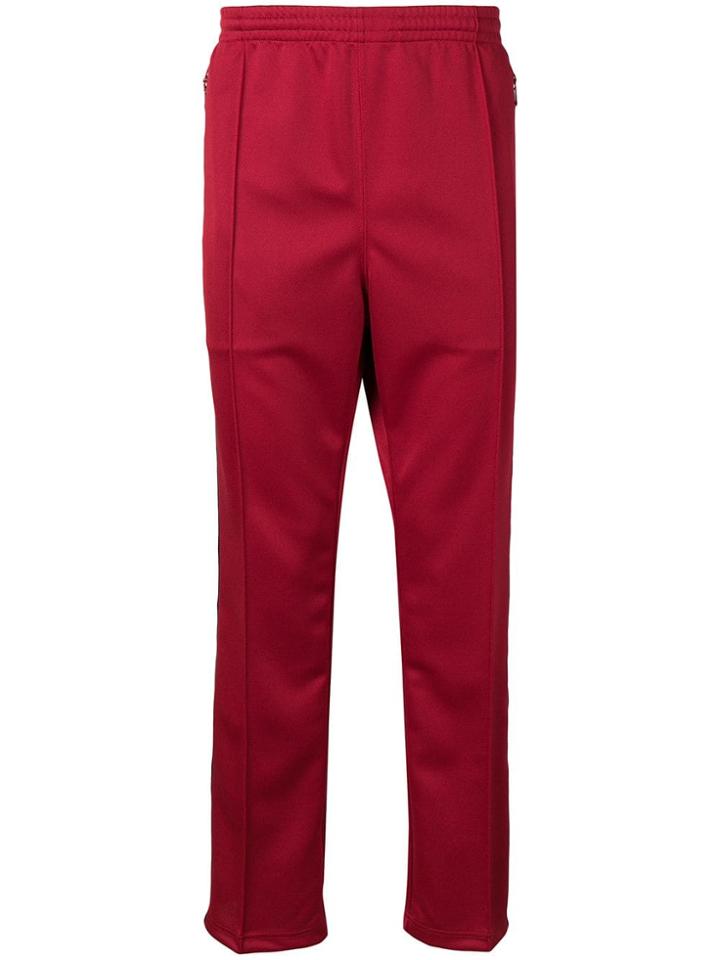 Needles Straight Leg Track Pants - Red