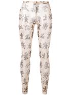 Dsquared2 Tattoo Lounge Trousers, Women's, Size: Small, Pink/purple, Polyamide/spandex/elastane