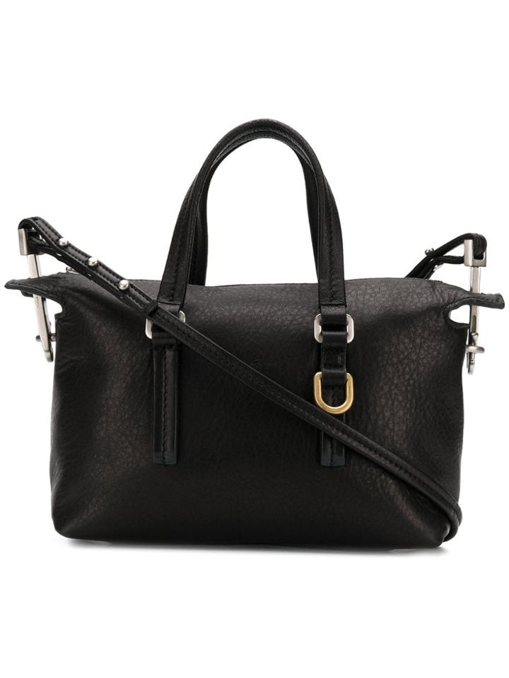 Rick Owens Top-handle Zipped Tote - Black
