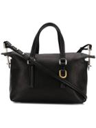 Rick Owens Top-handle Zipped Tote - Black
