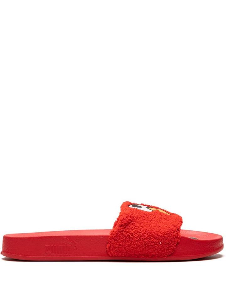 Puma Leadcat Sesame Street Sliders - Red