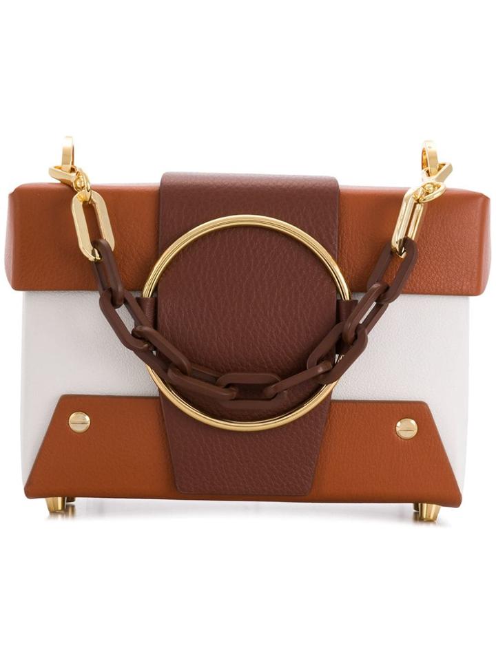 Yuzefi Brown Asher Crossbody Bag