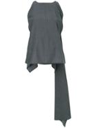 Ter Et Bantine Draped Top - Grey