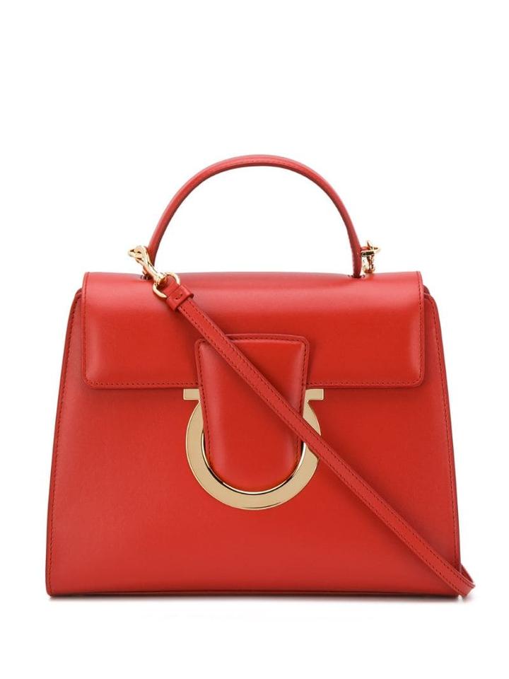 Salvatore Ferragamo Thalia Tote - Red