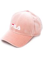Fila Logo Embroidered Cap - Pink & Purple
