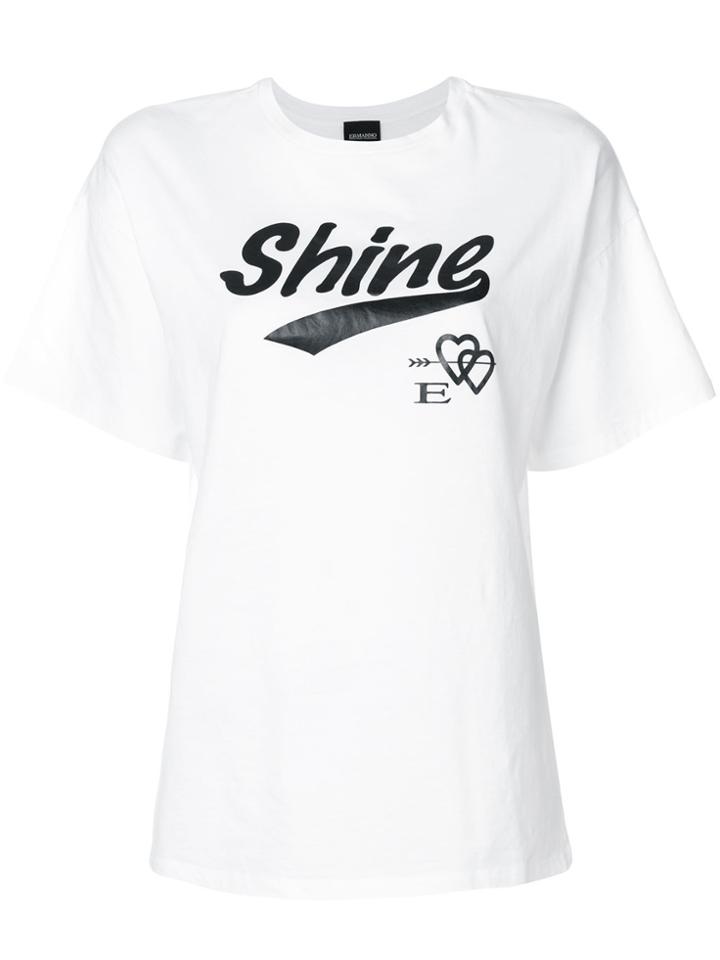 Ermanno Ermanno Shine T-shirt - White