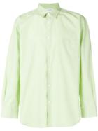 Comme Des Garçons Shirt Classic Button Front Shirt - Green