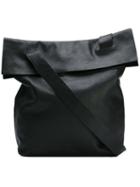 Yohji Yamamoto 2 Way Shoulder Bag, Men's, Black, Leather