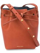 Mansur Gavriel Mini Mini Bucket Bag - Brown