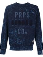 Prps 'raiden' Sweatshirt, Men's, Size: Large, Blue, Cotton