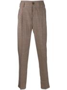 Vivienne Westwood Houndstooth Check Trousers - Red