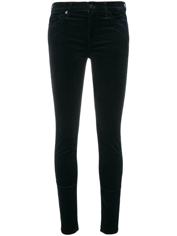7 For All Mankind 7 For All Mankind Jswtv65cgvskinny Black - Blue