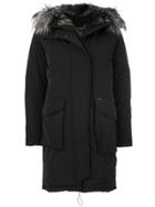 Woolrich Military Style Parka - Black