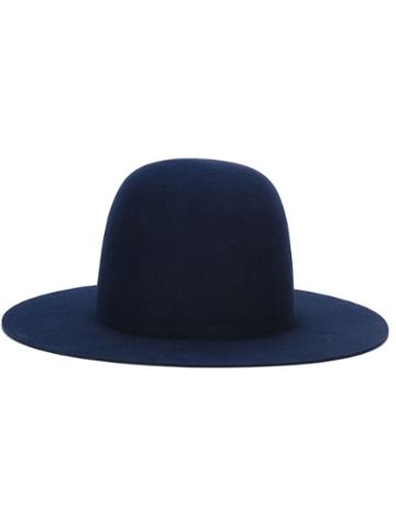 Études 'sesam' Hat, Adult Unisex, Size: 57, Blue, Leather/wool