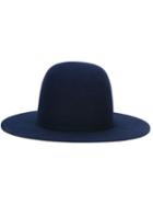 Études 'sesam' Hat, Adult Unisex, Size: 57, Blue, Leather/wool