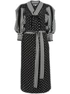 Stella Mccartney Valeria Dress, Women's, Size: 42, Black, Silk