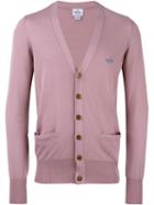 Vivienne Westwood Man Embroidered Logo Cardigan
