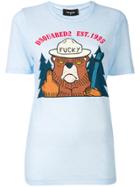 Dsquared2 Fucky T-shirt - Blue