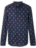 Ps By Paul Smith Floral Pocket Shirt - Blue