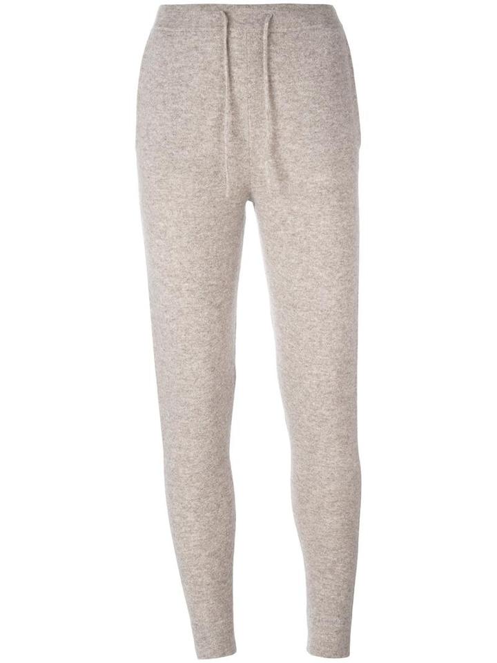 Le Kasha 'kenya' Knitted Leggings, Women's, Size: Medium, Brown, Cashmere