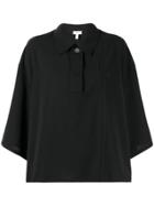 Loewe Boxy Polo Shirt - Black