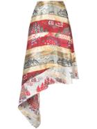 Adam Lippes Jacquard Asymmetric Skirt - Unavailable